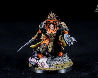 Captain in Terminator Armour - Space Marines - Pro Painted Warhammer 40K Miniatures **COMMISSION**