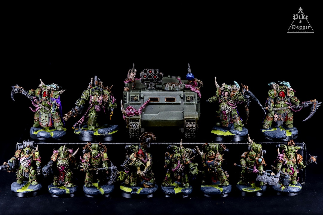 Combat Patrol: Death Guard - Death Guard - Pro Painted Warhammer 40K ...