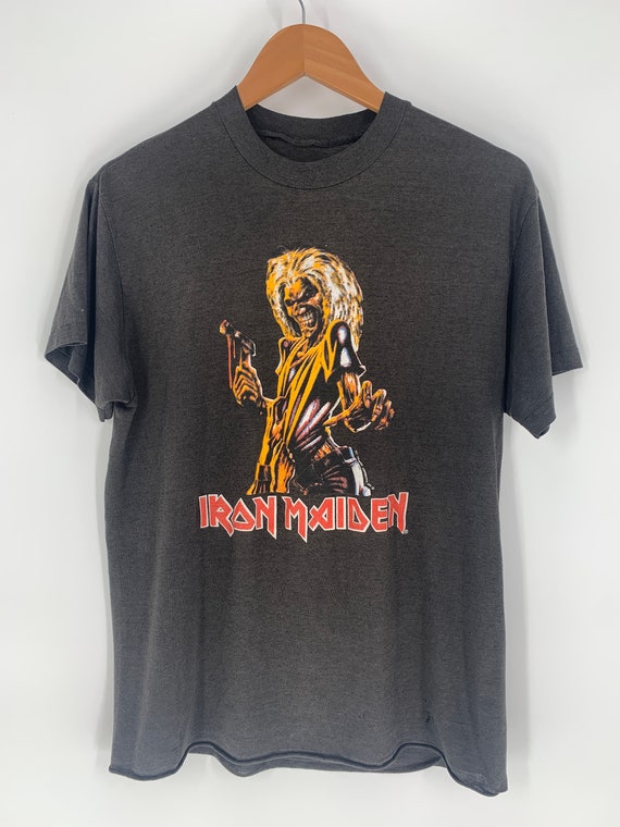 True Vintage 1987 Iron Maiden Killers World Tour Band Tee 