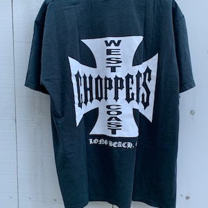 トップス west coast choppers long t-shirt West Coast Choppers Vintage Long Beach Long OLD | Depop