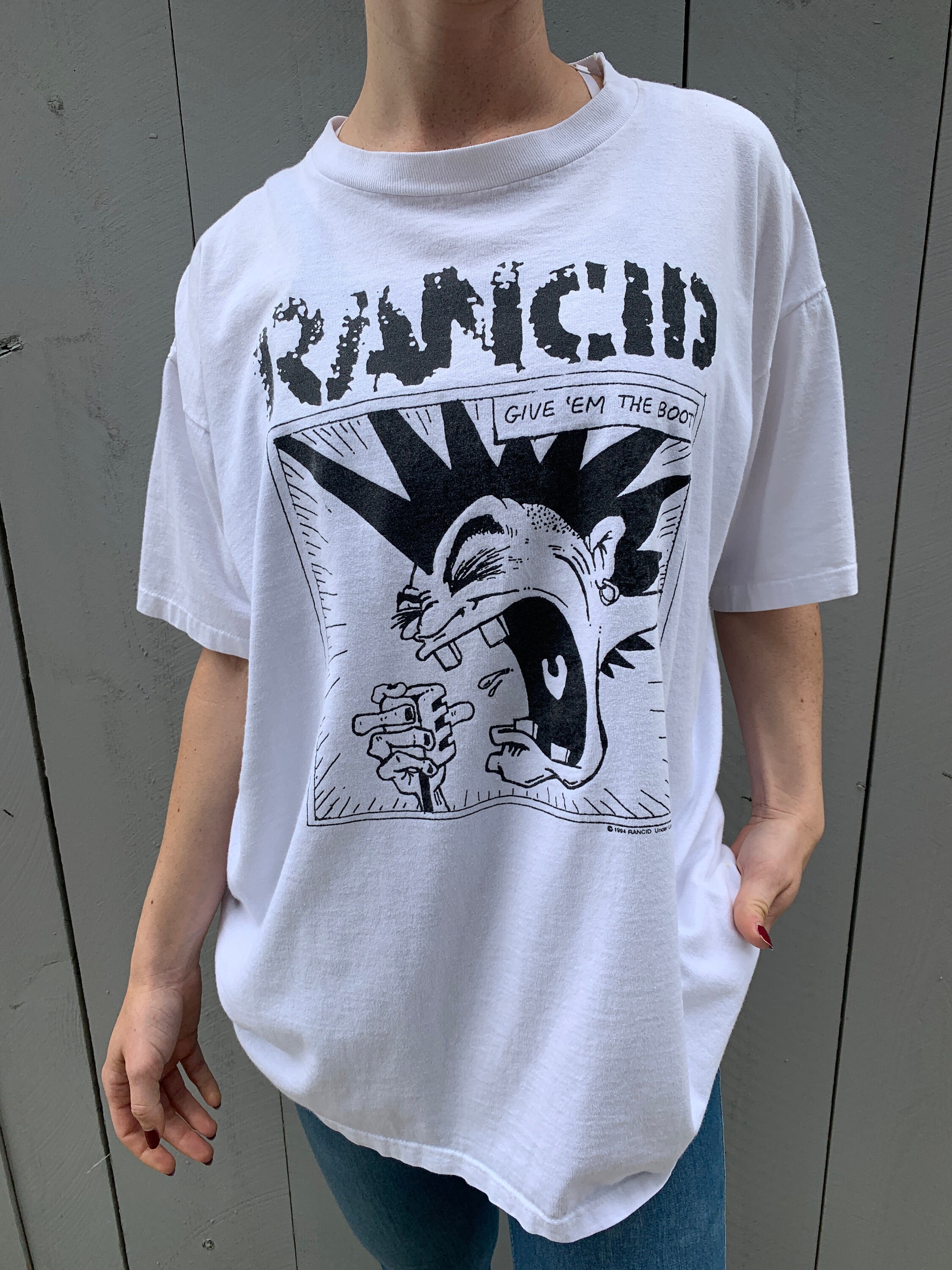 Vintage 1994 Rancid T-shirt, Give  