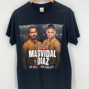 UFC 244 Masvidal Vs Diaz T-Shirt - Size Medium