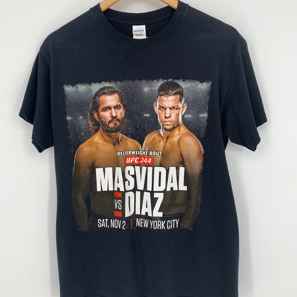 UFC 244 Jorge Masvidal Vs. Nate Diaz, Size Medium, Excellent Condition