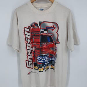 Vintage Snap-On Tools Racing Tee, Snap-On Dale Earnhardt Tee, Size Large, Excellent Condition