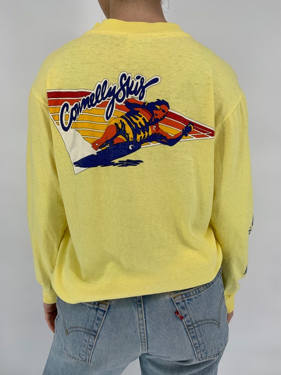 Vintage 1980's  Waterskiing Tee, Connnely Skis Wo… - image 4