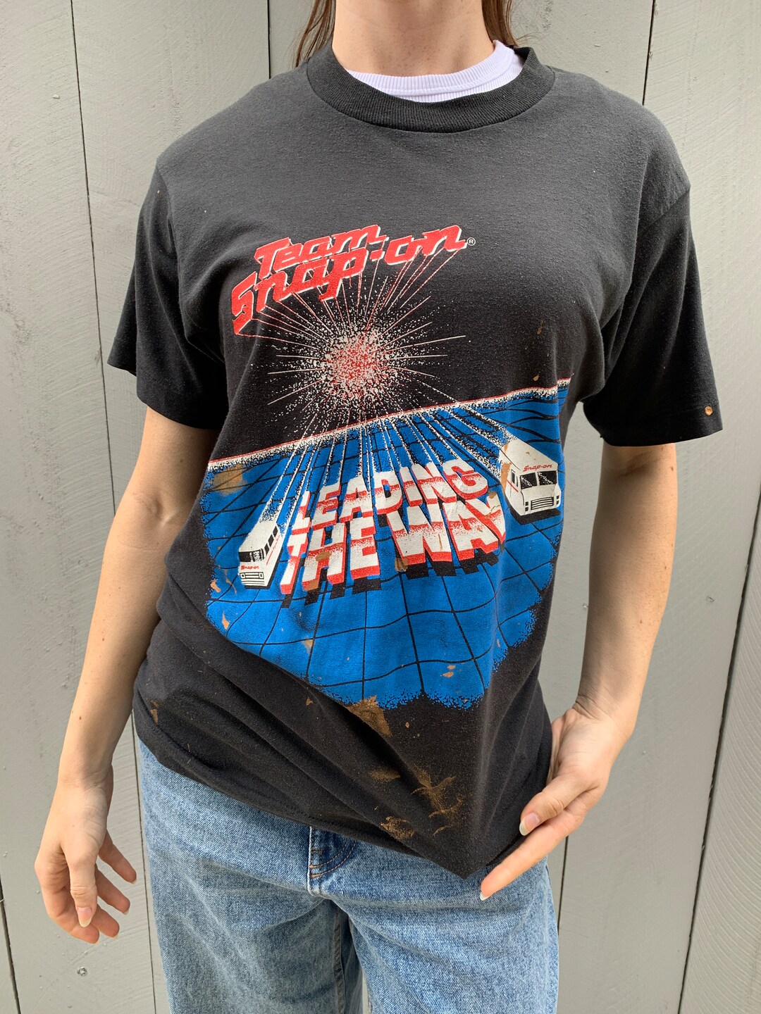 Vintage 1980's Snap on Tools Tshirt Team Snap On Etsy Canada