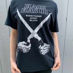 激安の VINTAGE 野村訓市 tシャツ BLACKFLAGレイモンドペティボン