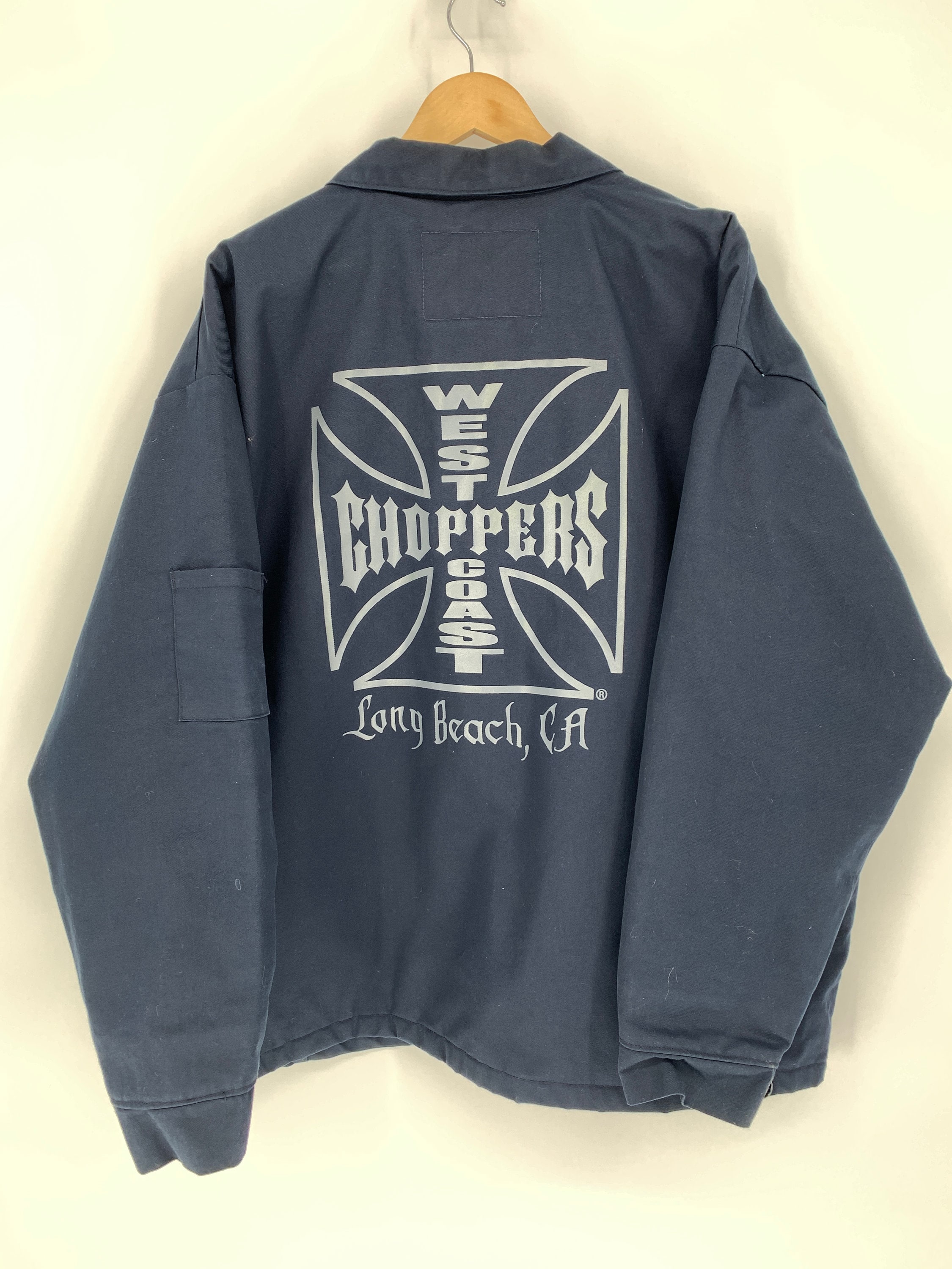Vintage West Coast Choppers Jacket, Mechanic Workwear Jacket, Size