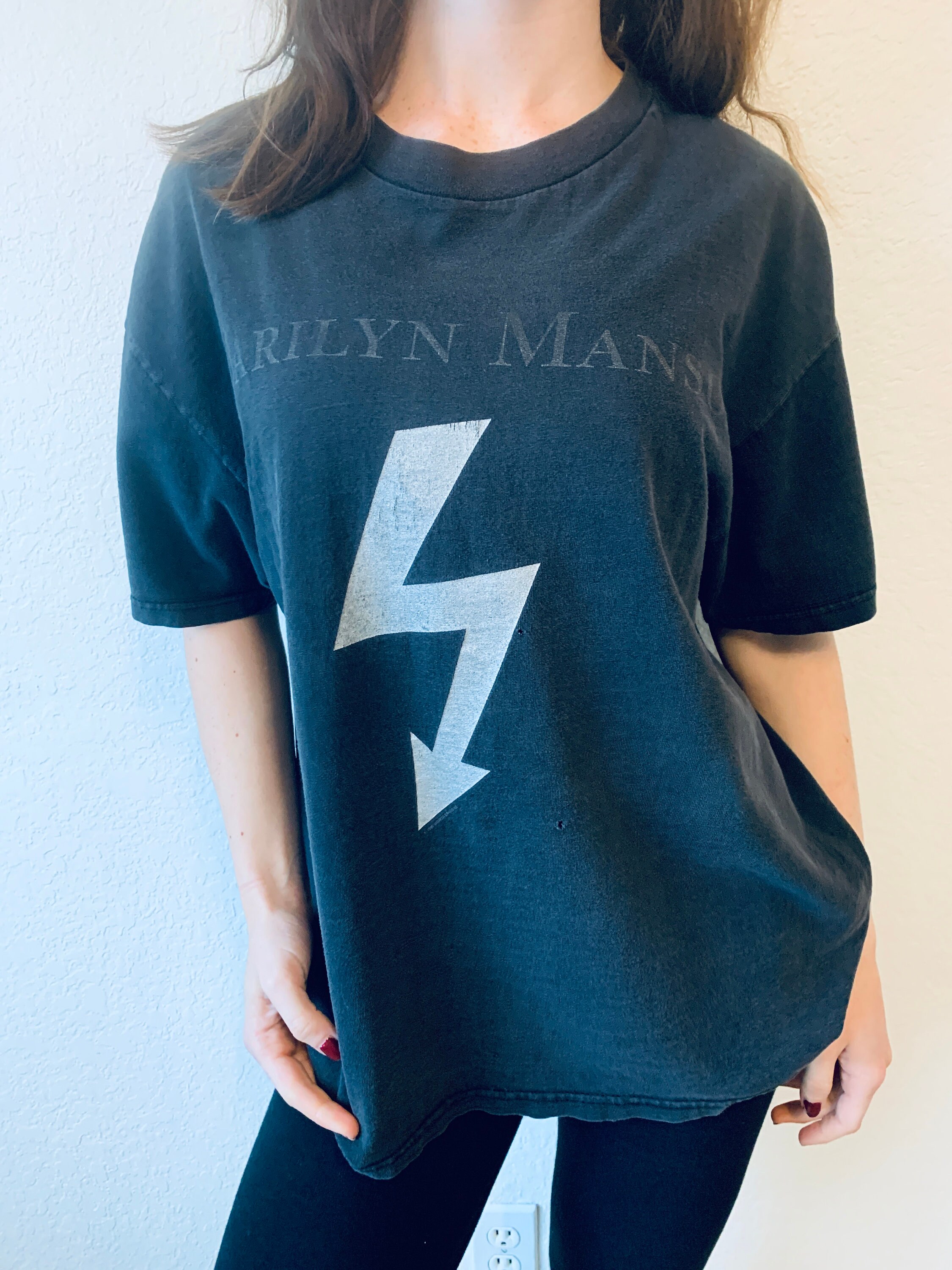 Vintage Marilyn Manson 1998 Satan's Bake Sale, Size Large Vintage Marilyn Manson 1998 Satan's Bake Sale, Size Large