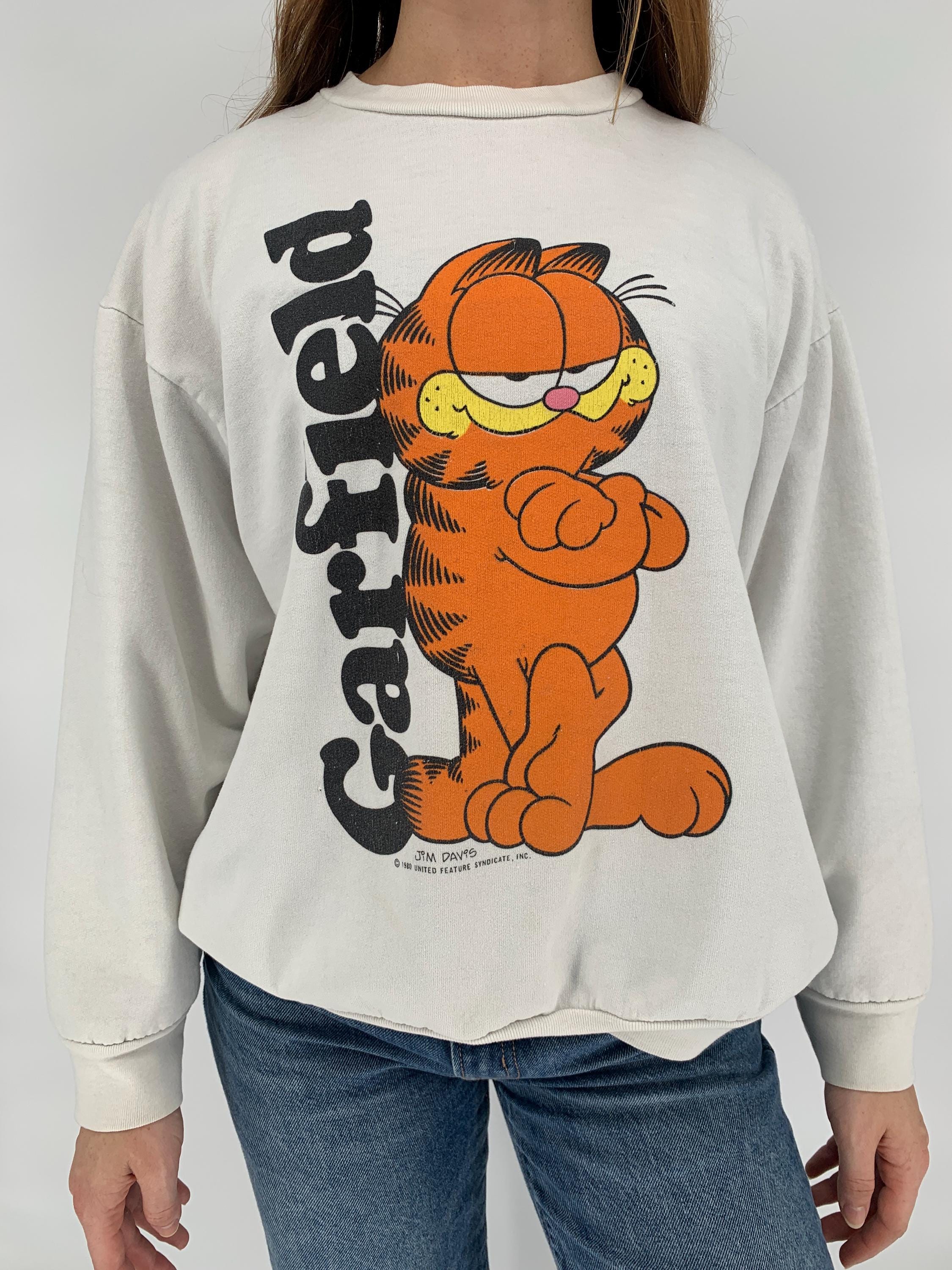Vintage garfield sweatshirt hotsell