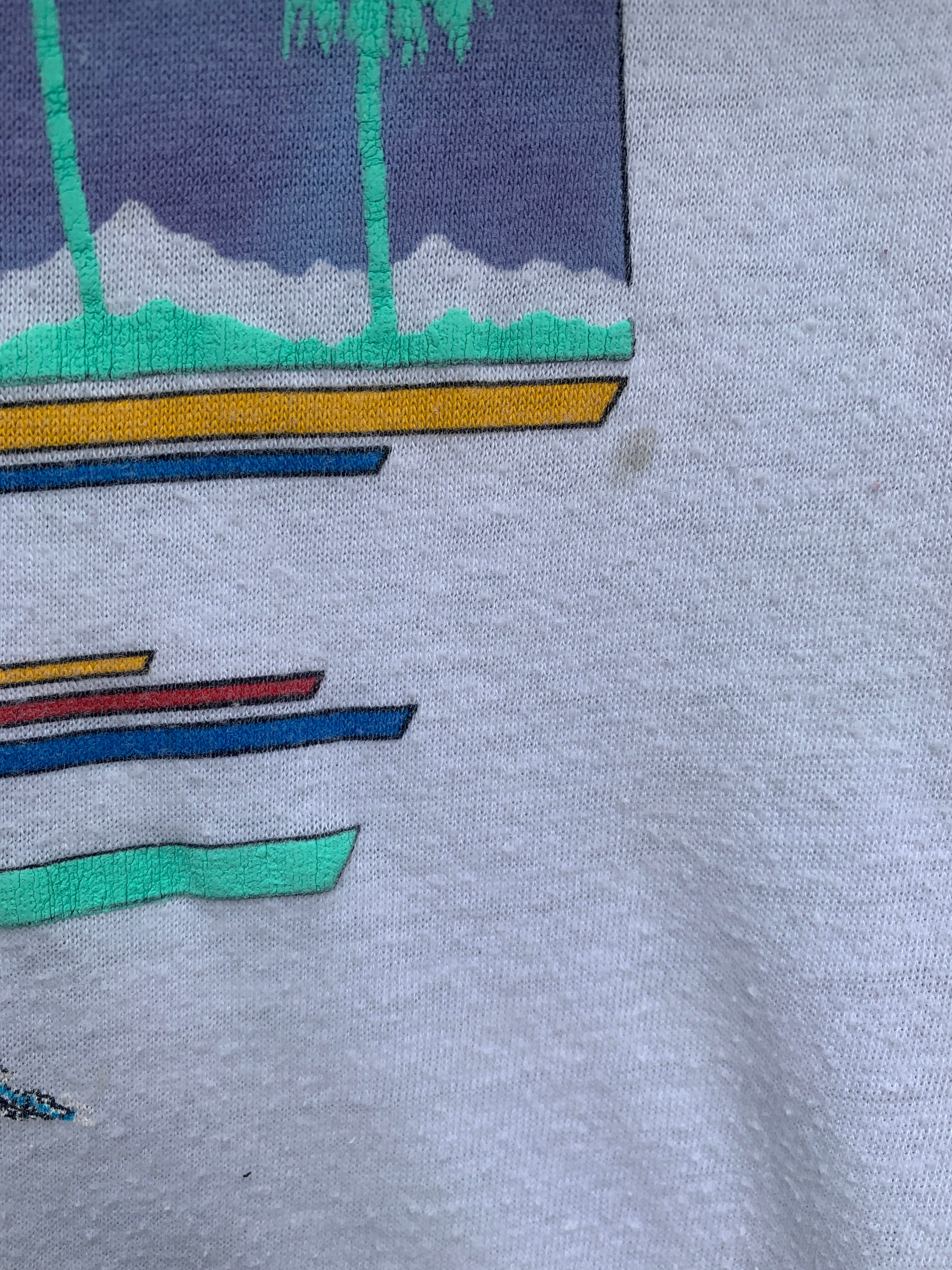 Vintage 1987 Budweiser Beer Tee Vintage Sailing Size XL Etsy