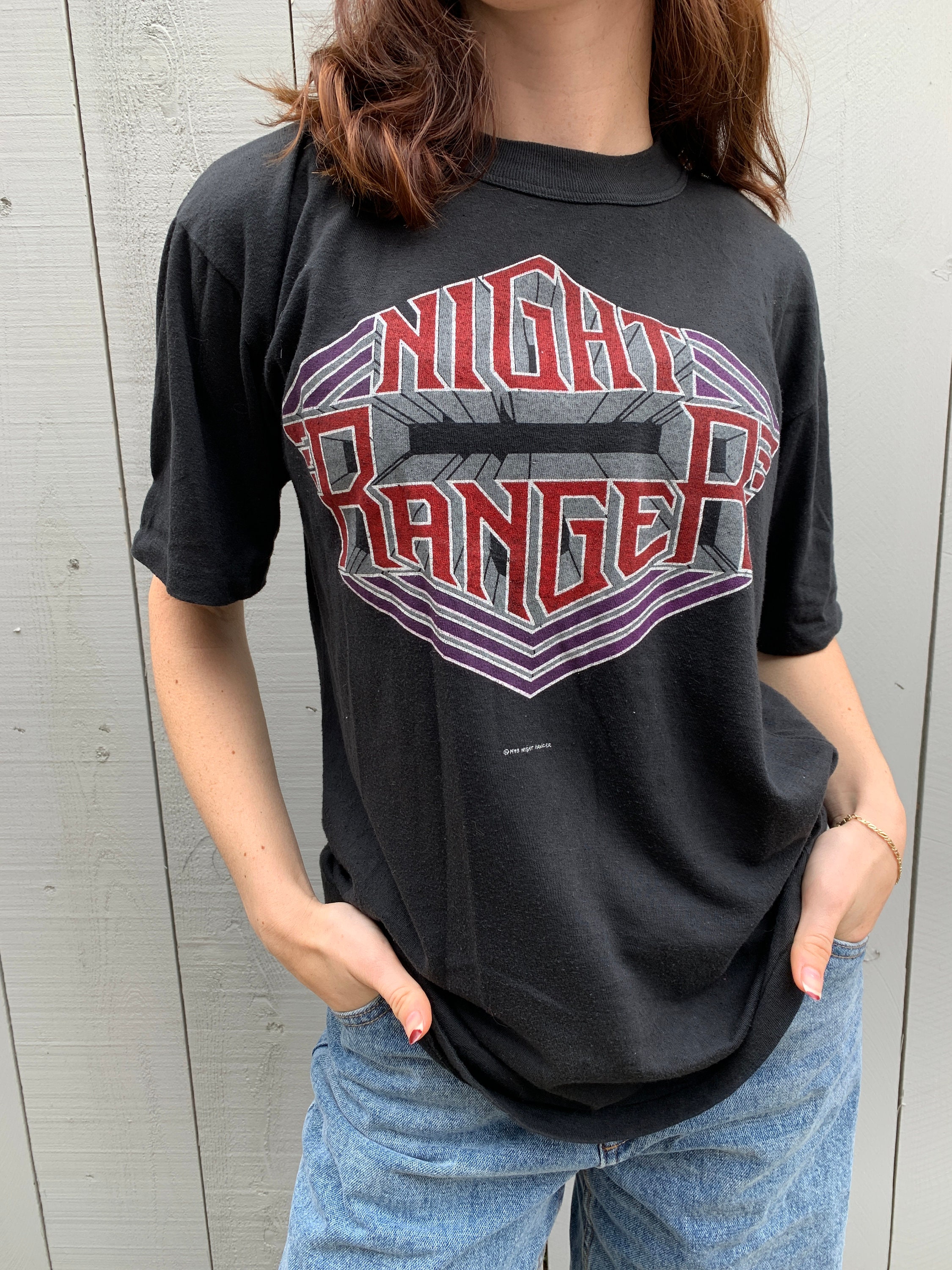 Night ranger t shirt clearance