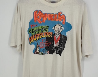Camiseta vintage de Kahlúa: Camiseta del desprendimiento de barro del abuelo, talla XL