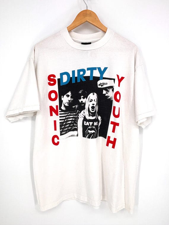 Sonic Youth 1993 Dirty Tour Tee (Reprint), Size XL