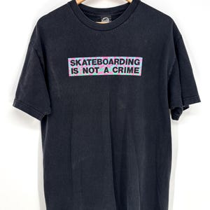 Skateboarding is a Crime Shirt - Etsy