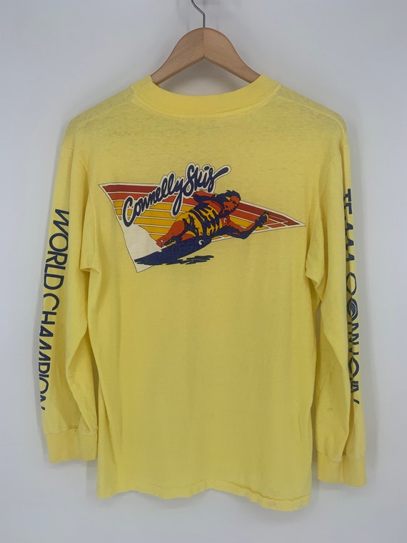 Vintage 1980's  Waterskiing Tee, Connnely Skis Wo… - image 1