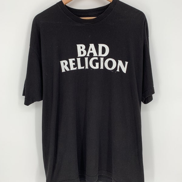 Vintage Y2K Bad Religion Tee, Do the Paranoid Style, Size 2XL, Excellent Condition