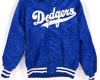 Vintage Los Angeles Dodgers Satin Jacket, Size Large