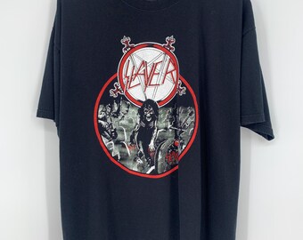90s SLAYER ツアーTシャツ SPILL THE BLOOD Vintage 90's Slayer Reign 90s SLAYER ツアーTシャツ SPILL THE BLOOD Vintage 90's Slayer Reign