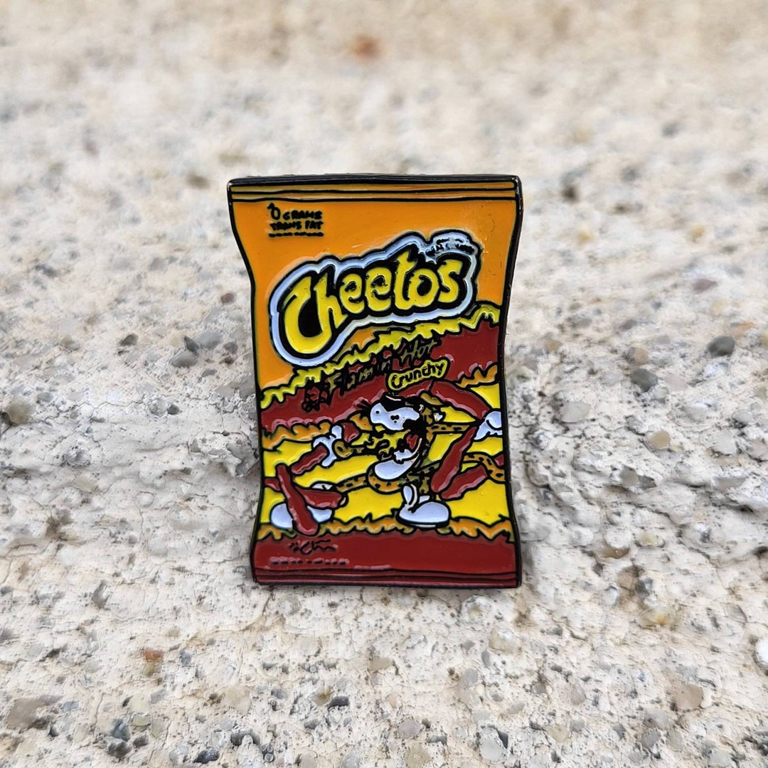 Small Cheetos Bag Chips Flaming Hot Spicy Mexican Enamel - Etsy