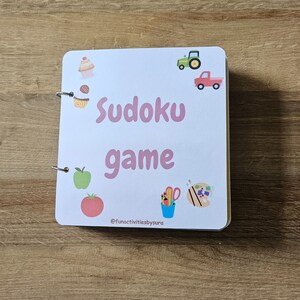 Sudoku Puzzle Book for Kids, Sudoku for kids, Spring activities for kids, kids sudoku 4x4, puzzles logic, sudoku game, preschool worksheets