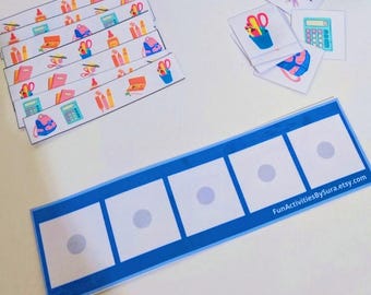 モンテッソーリ式パターンマッチングゲーム：微細運動能力育成アクティビティ（デジタルダウンロード）