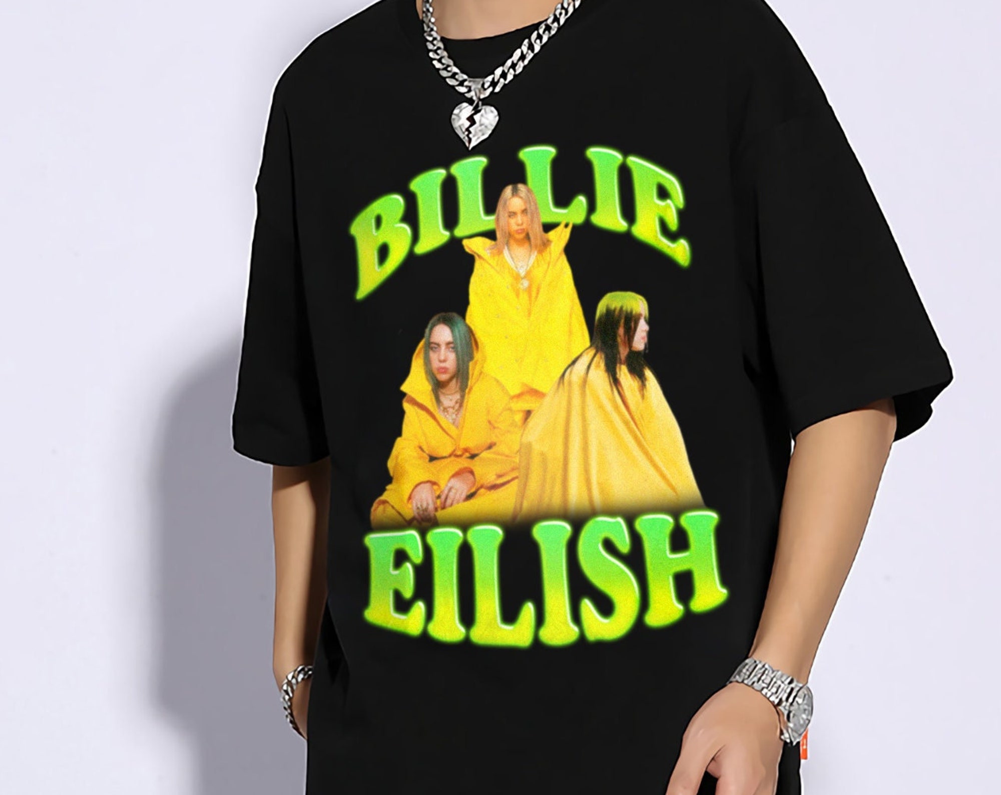 Discover Vintage Billie Eilish 90s T-shirt