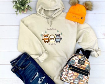 Ewok Hoodie: Star Wars Inspired Unisex Sweatshirt