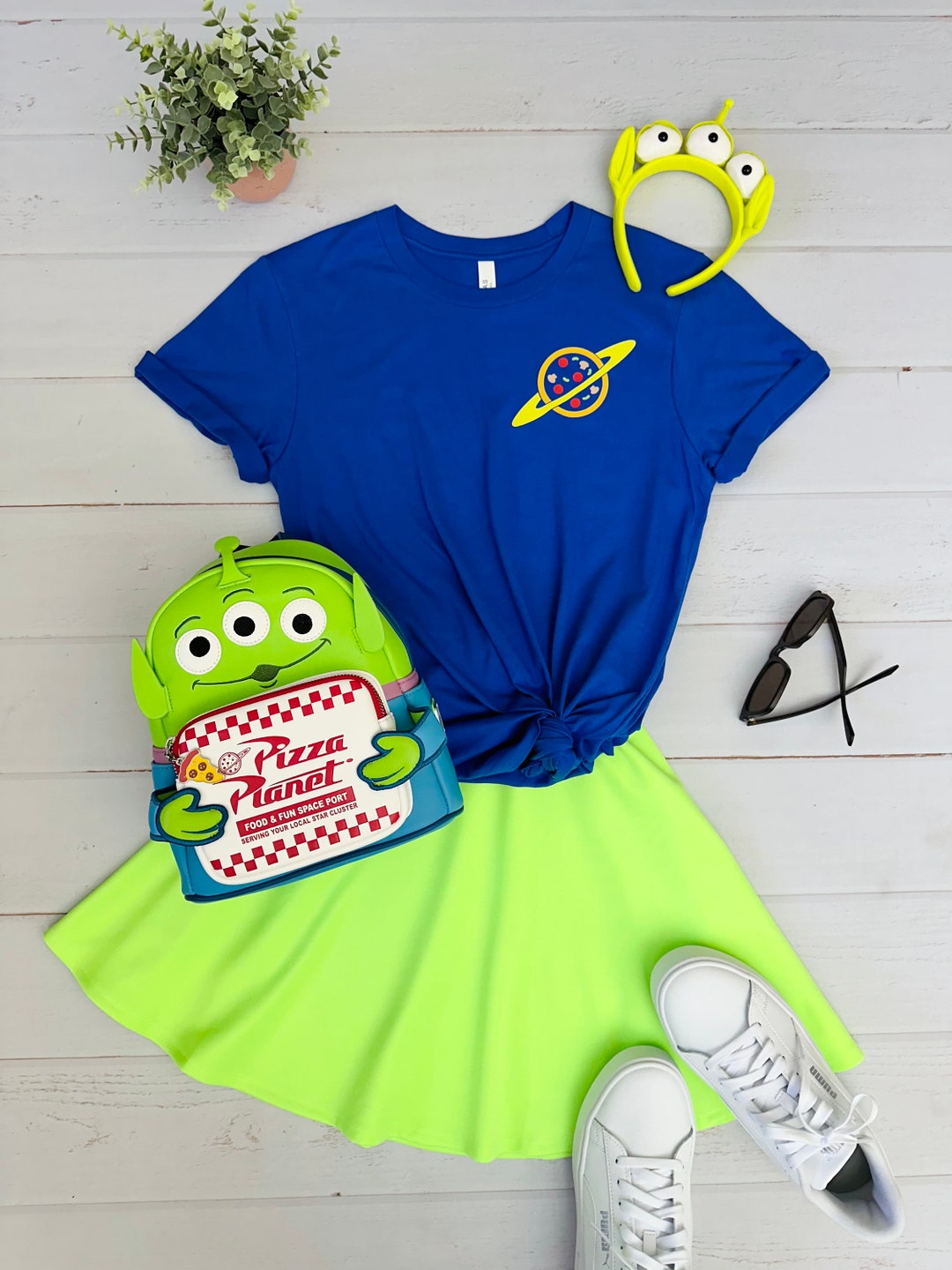 Disney Alien Pizza Planet Shirt, Family Matching Toy Story T-shirt