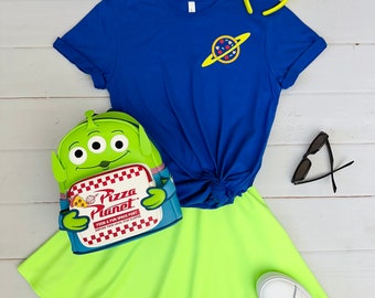 Disney, Alien from Toy Story inspired, pizza planet t shirt, Alien family , group matching shirt, Toy Story tshirt, Halloween group shirt