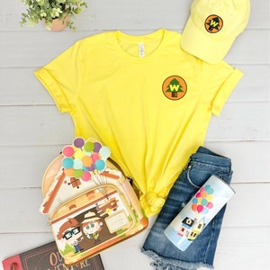 Wilderness Explorer, UP movie inspired, Russel, unisex minimalist shirt,  Disney Halloween shirt,