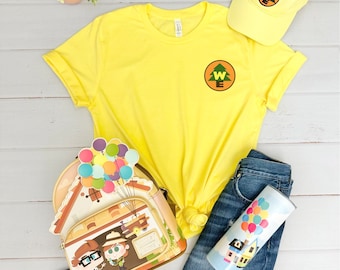Wilderness Explorer, UP movie inspired, Russel, unisex minimalist shirt,  Disney Halloween shirt,