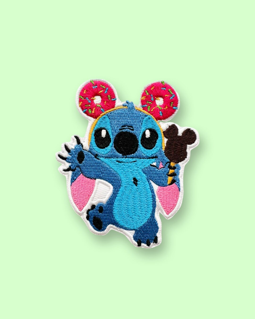 Disney, Lilo and Stitch, Embroidery Iron on Patch, Stitch Embroidery Appliqué Etsy
