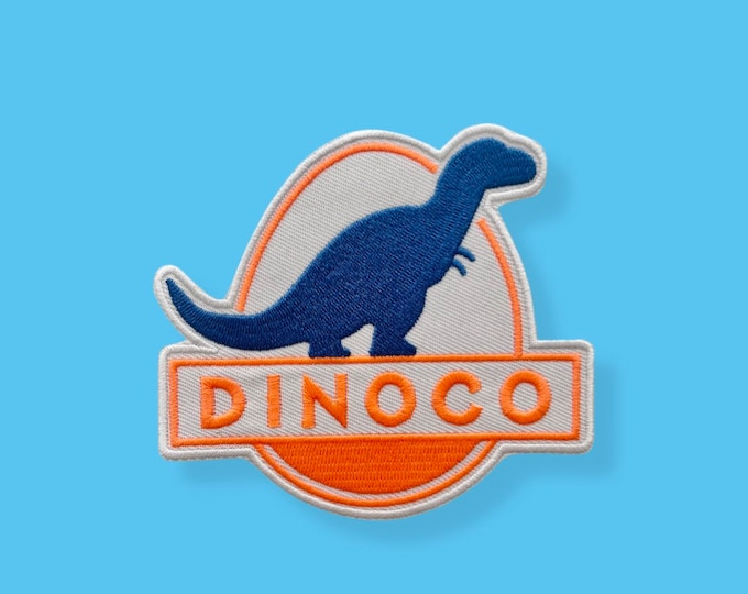 Disney, Cars , Dinoco Logo Embroidery IRON on Patch - Etsy
