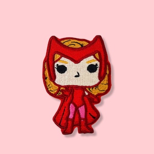 Disney, Scarlet Witch , Wanda vision, Embroidery IRON on Patch