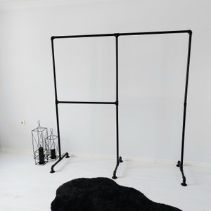 Garment rack pipe | clothing storage | retail display | standing coat rack | clothes rack | hanger clothing | industrial rack | pipe rack