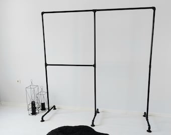 Garment rack pipe | clothing storage | retail display | standing coat rack | clothes rack | hanger clothing | industrial rack | pipe rack