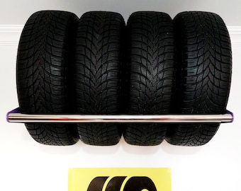 Wall mounted car tire rack,  accordion rack , tire rack, wheel stacking, garage organizer rack, tire storage rack,  wall mount rack system,