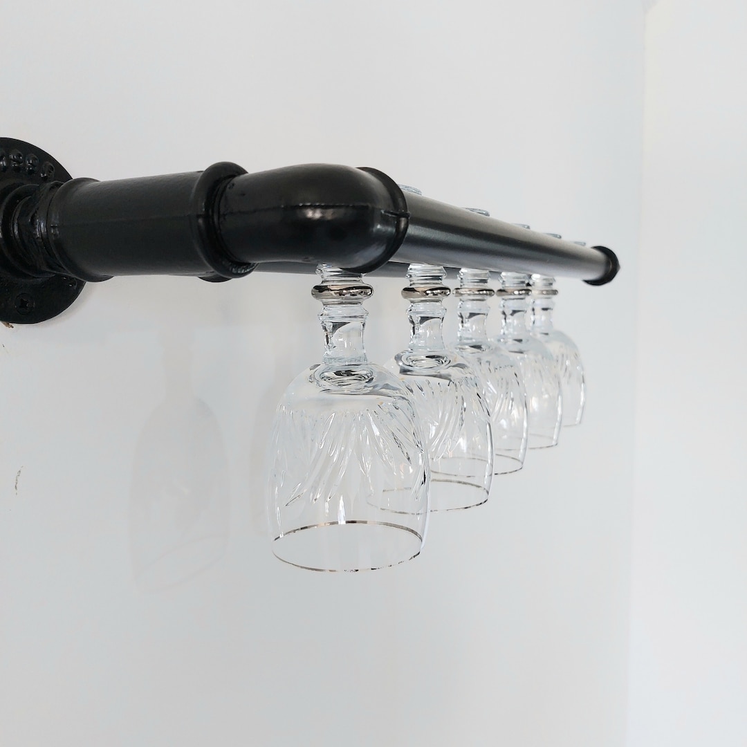 Metal Wine Glass Rack, Handy Wine Glass Shelf, Wine Glass Storage, Wine