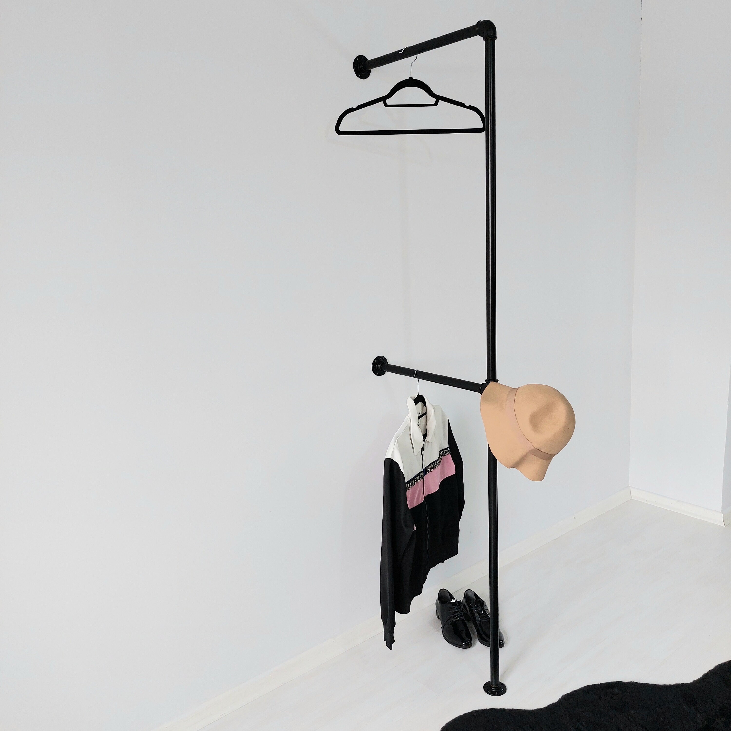 Single Bar Clothing Rack Etsy