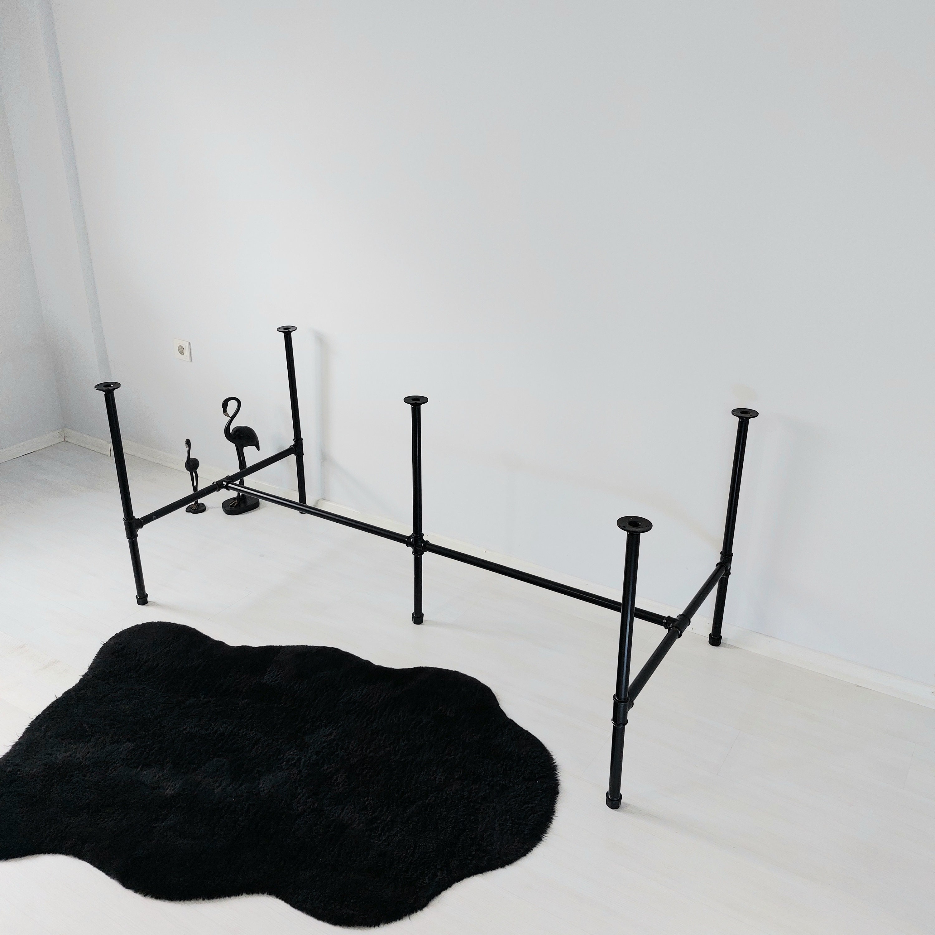 Industrial Pipe Legs Dining Table Legs Desk Table Legs Etsy