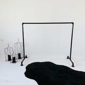 Freestanding clothing racks, industrial clothes stand, standing coat rack, retail display, retail display, rolling garment rack, coat rack