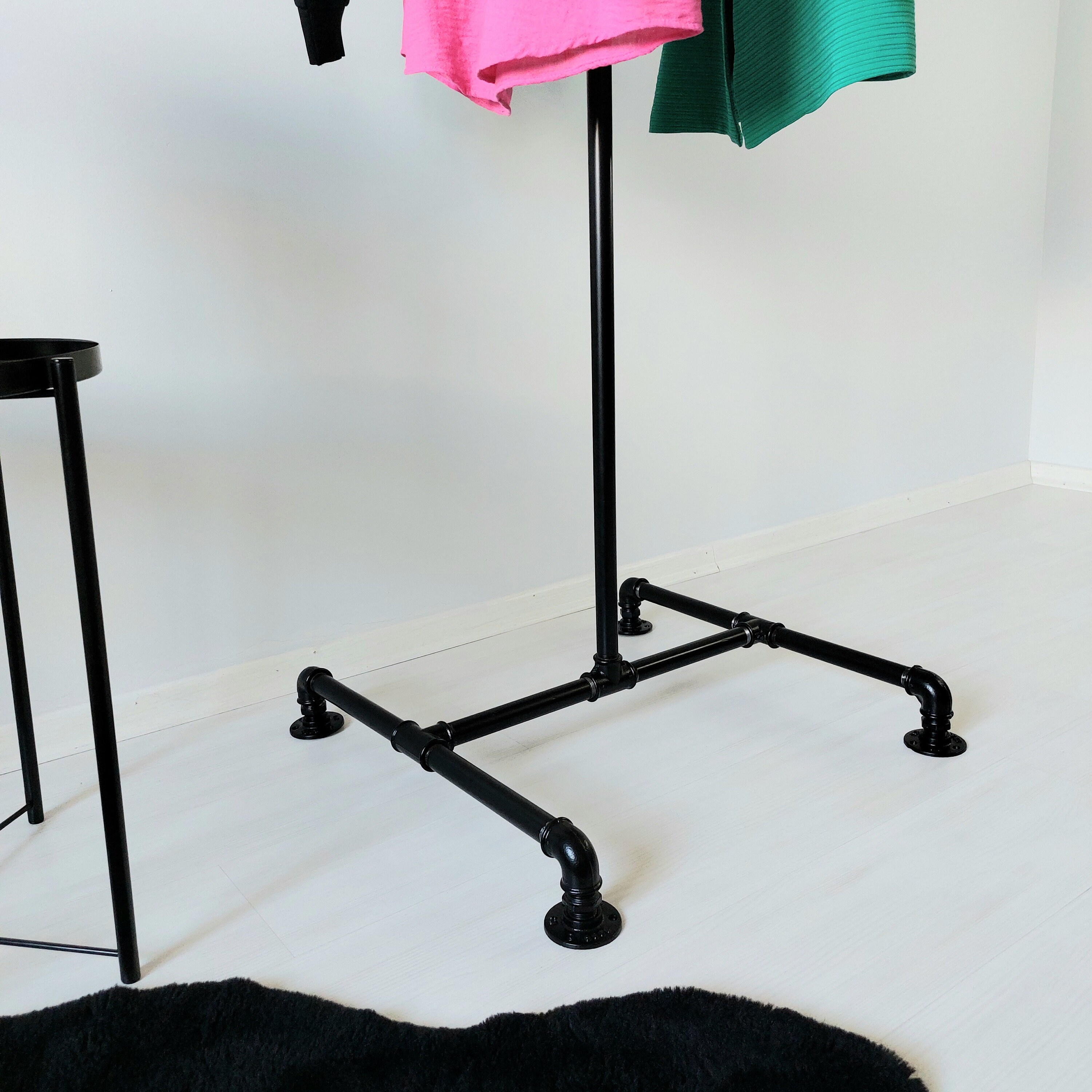 Stender Stand Attaccapanni Appendiabiti Estensibile Con Ruote Singolo Carrello | Leroy Merlin - Foto 7