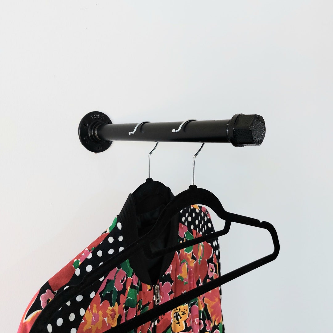 Coat Hook, Industrial Pipe Wall Hook, Clothes Rack, Metal Clothing Hook