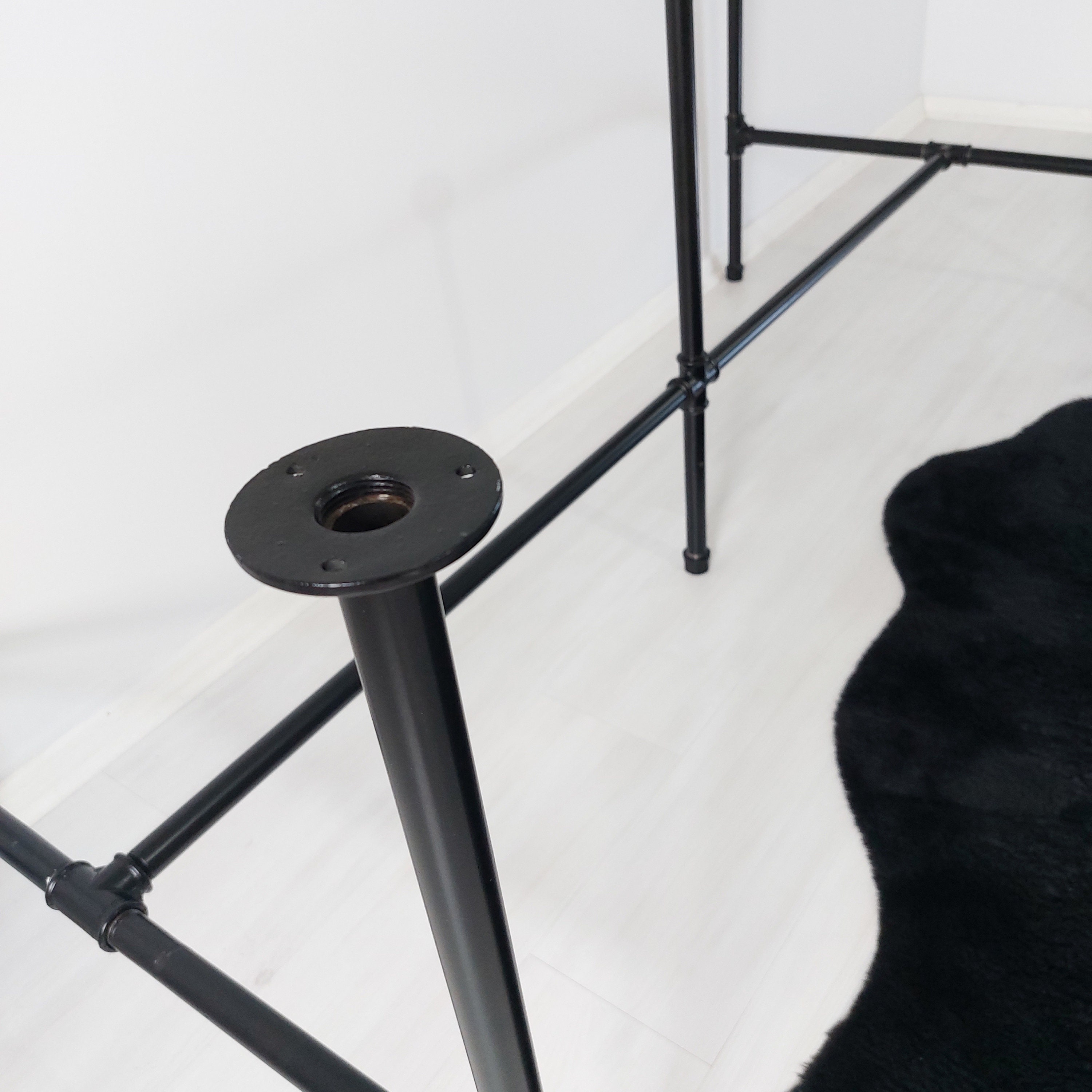 Industrial Pipe Legs Dining Table Legs Desk Table Legs Etsy