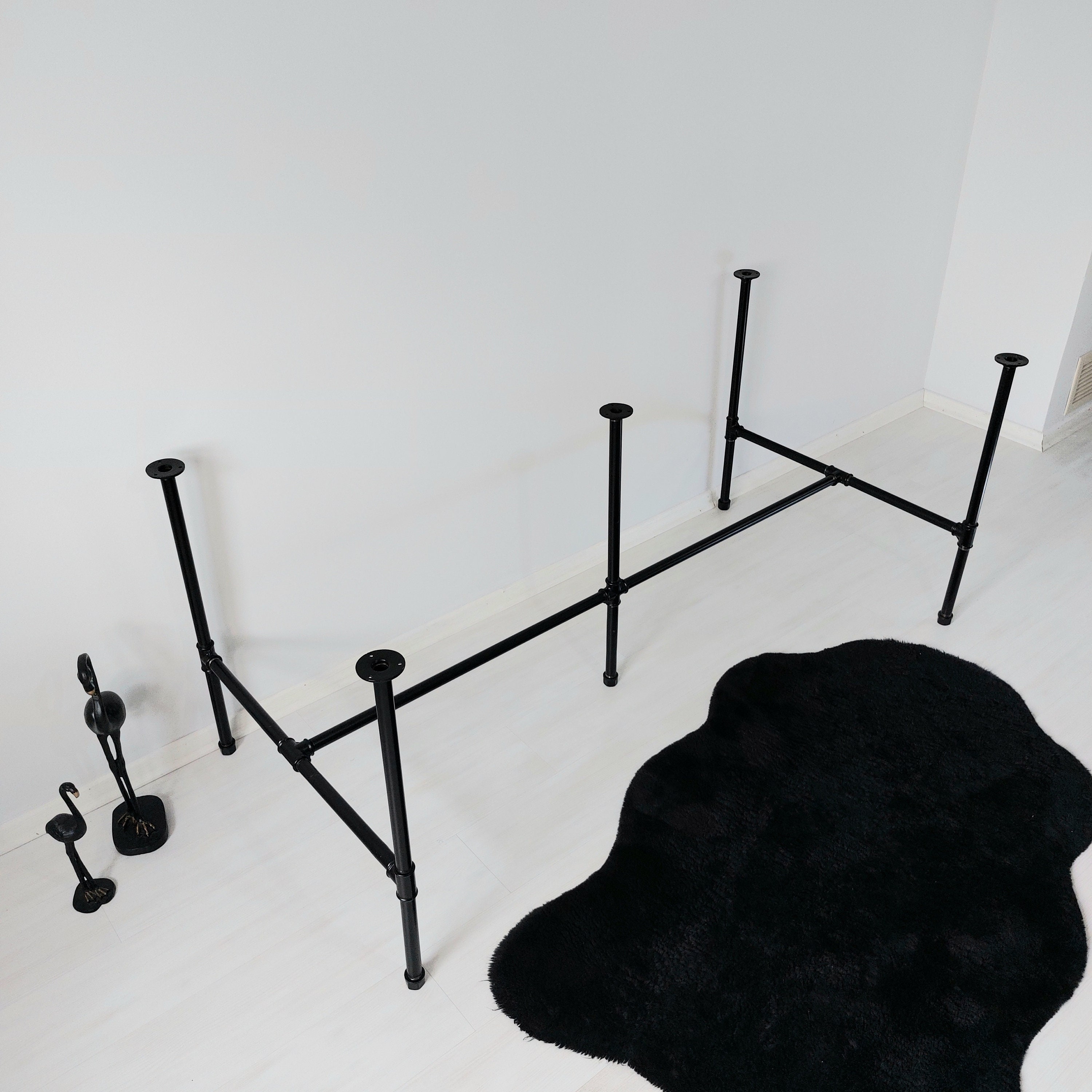 Industrial Pipe Legs Dining Table Legs Desk Table Legs Etsy