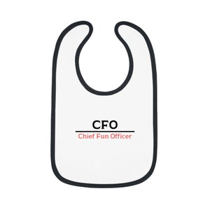Accountant Baby Gift | Baby Accounting Bib | CPA Parents | Tax Parents | Cute Baby Bib | Baby Bibs