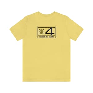 Big 4 Buchhalter T-Shirt, Buchhalter Shirt, Fun Accounting Shirt, Buchführung Geschenk, Buchführung Absolvent, Geschenk für CPA, CPA Geschenk, Big 4