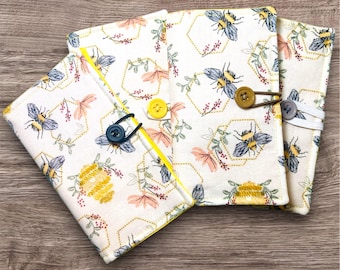 Cartera con forma de abeja para bolsitas de té: un regalo floral para los amantes del té