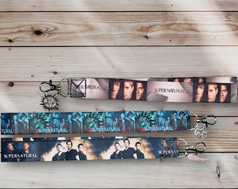 Supernatural Lanyard: Winchester Brothers, Anti-Possession Charm